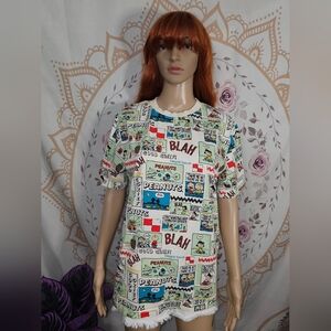 Like New, The Souled Store Peanuts Graphic T-Shirt Size Medium